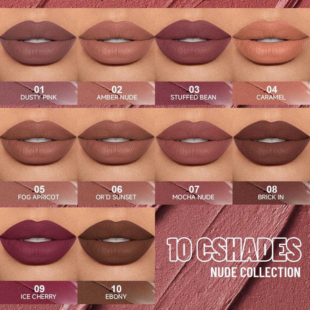 10 couleurs de rouge à lèvres - maquillage pas cher - 123 Cosmé